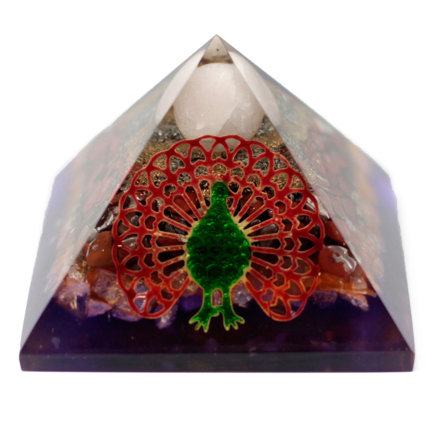 Orgonite Pavone 80mm