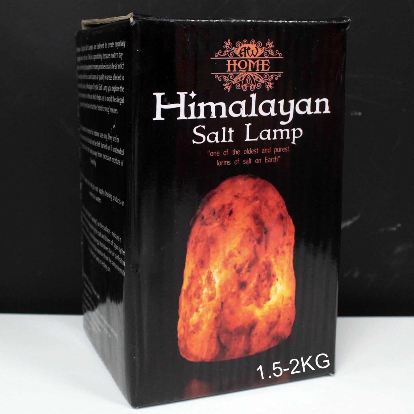 Lampada di sale con base 1.5-2kg